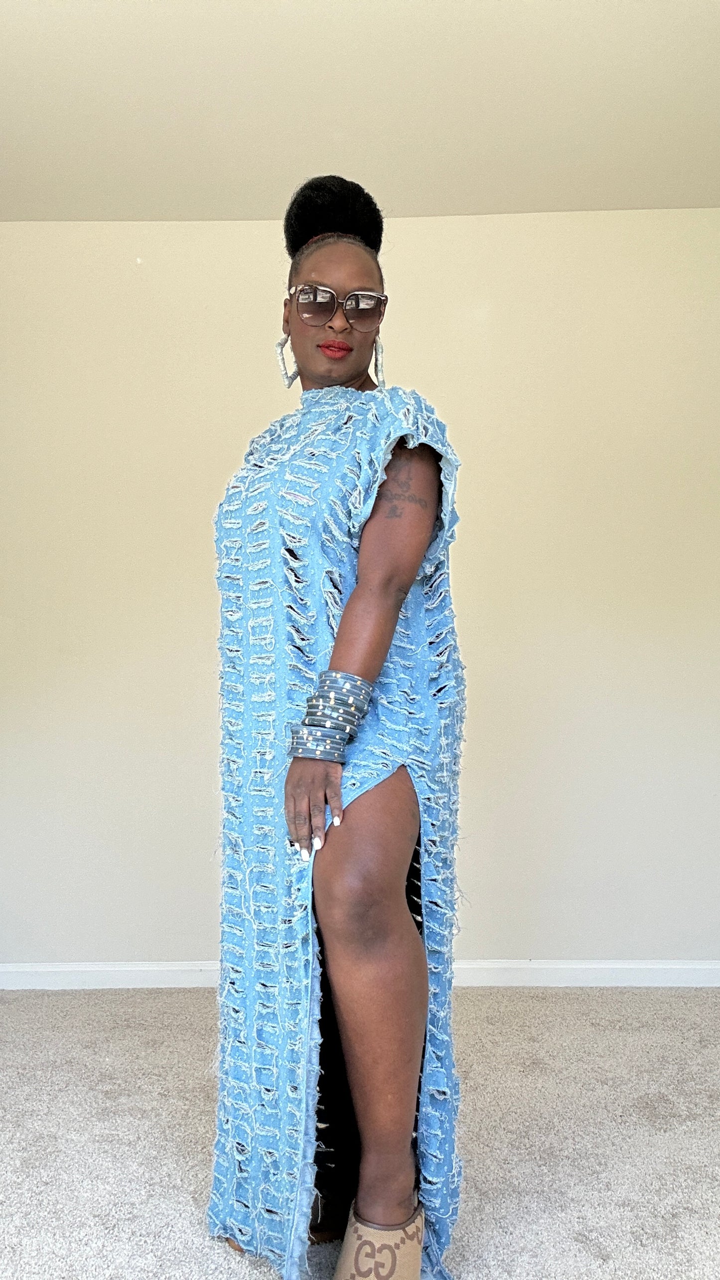 Denim Warrior Dress