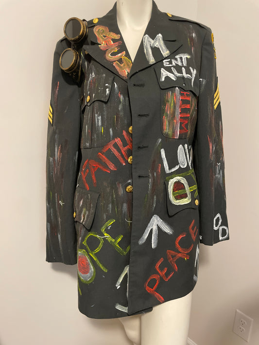 Faith Military Blazer